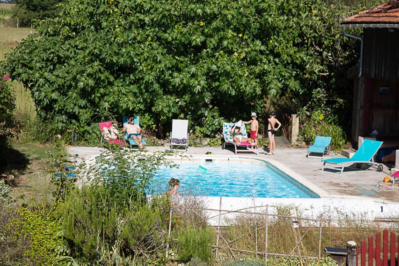 La Dorepontaise Roulotte Parque de Campismo Pondaurat